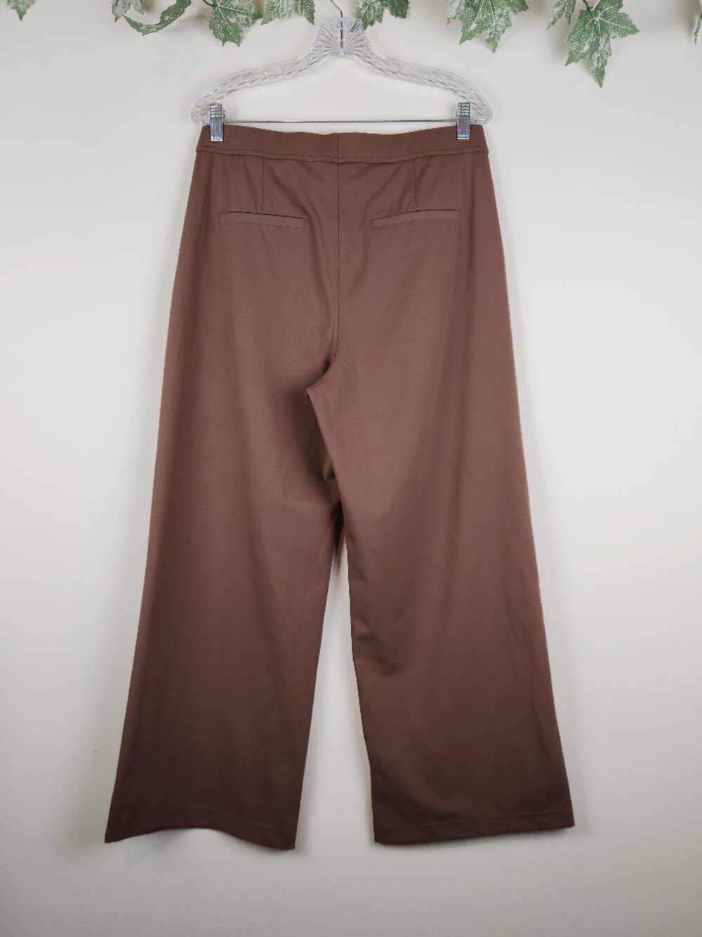 Halara Size Petite L FlexDay Stretch High Waist Pocket Straight Leg Work Pants - Picture 5 of 9
